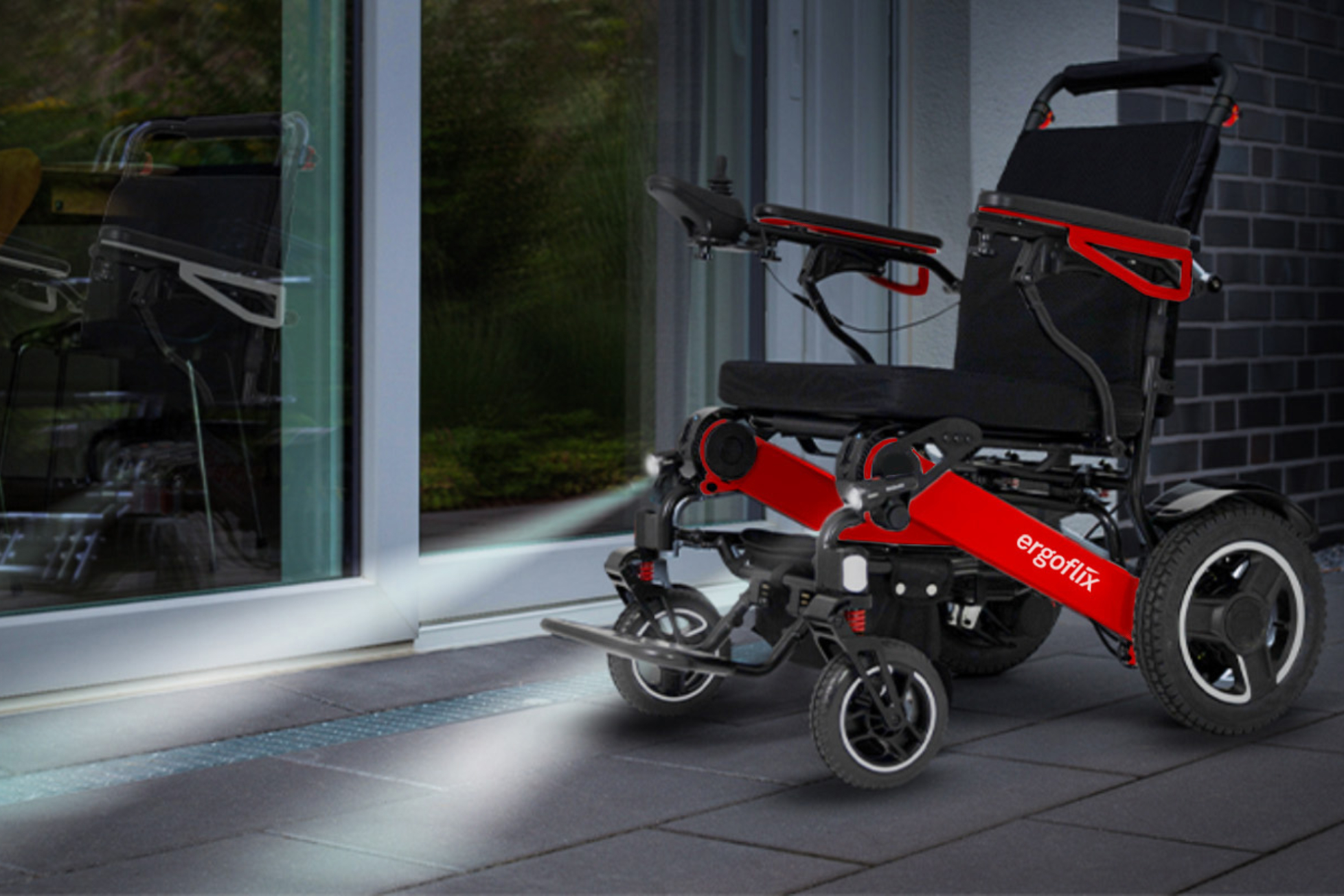 ergoflix Pièces essentielles du fauteuil roulant électrique