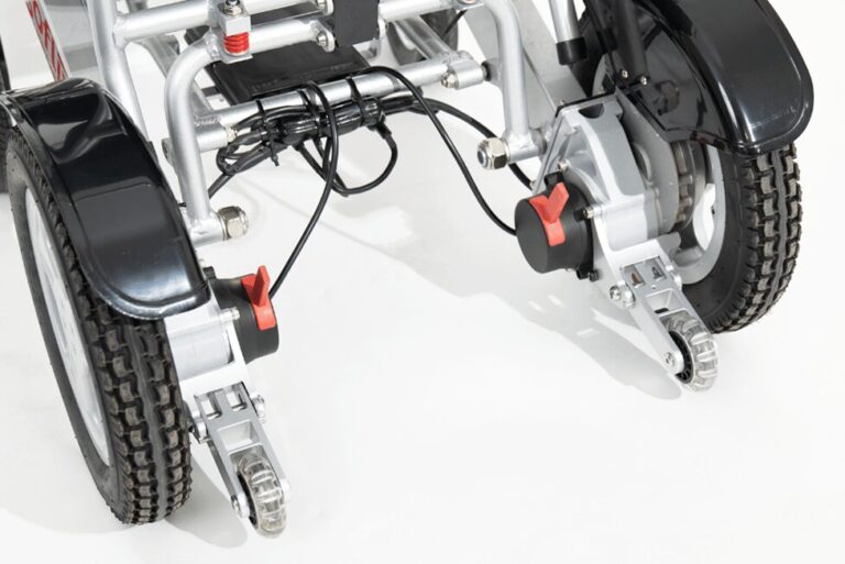 La sécurité en fauteuil roulant : plus d'inquiétude avec les roulettes anti-bascule