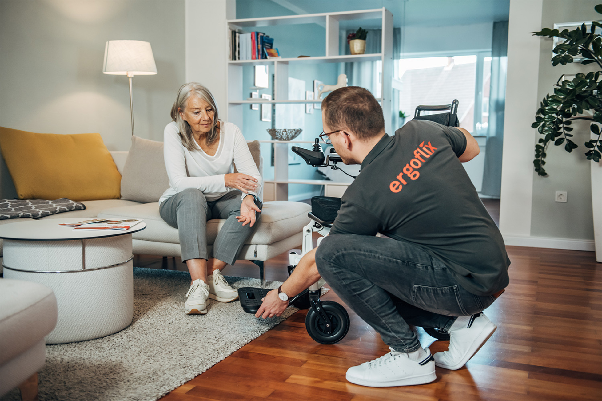 ergoflix Essai du fauteuil roulant