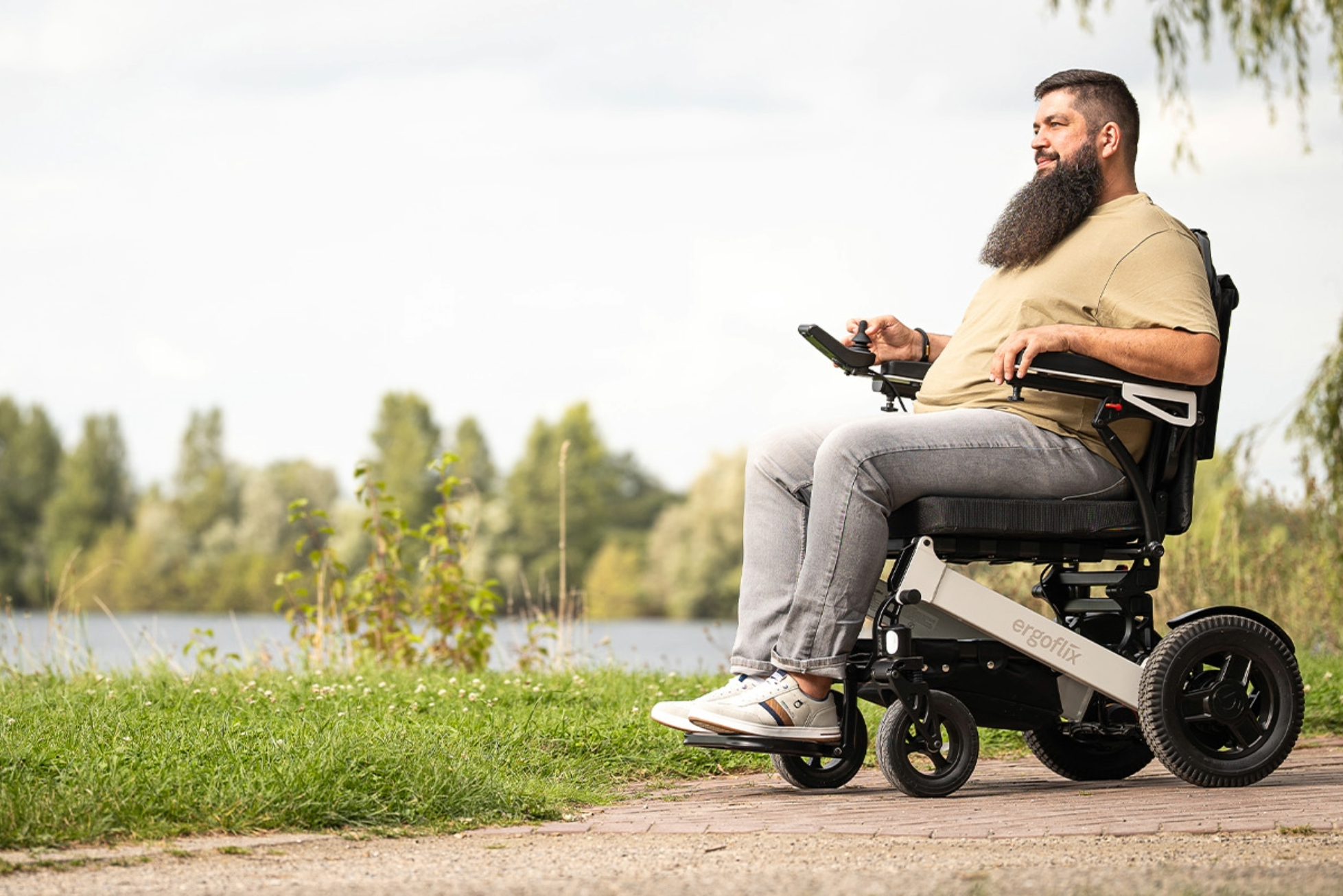 ergoflix heavy fauteuil roulant XXL