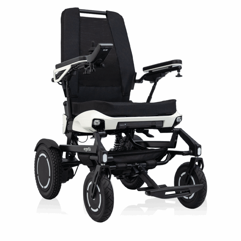 ergoflix vario – fauteuil roulant électrique pliable réglable