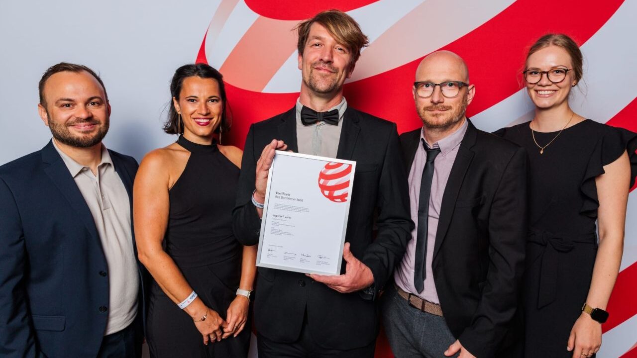 ergoflix Vario RedDot team